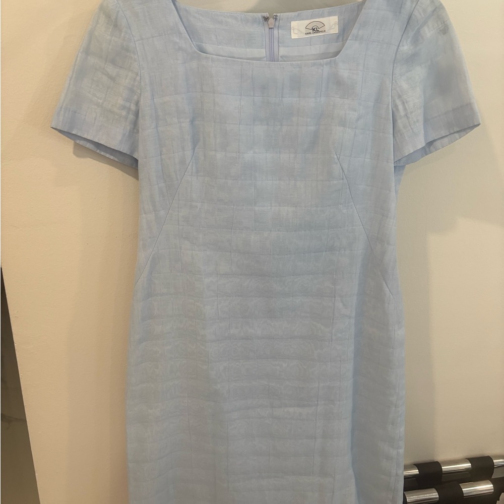 Elegant Light Blue Dress